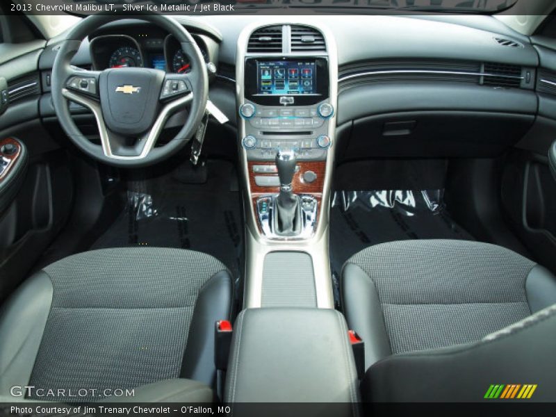 Silver Ice Metallic / Jet Black 2013 Chevrolet Malibu LT