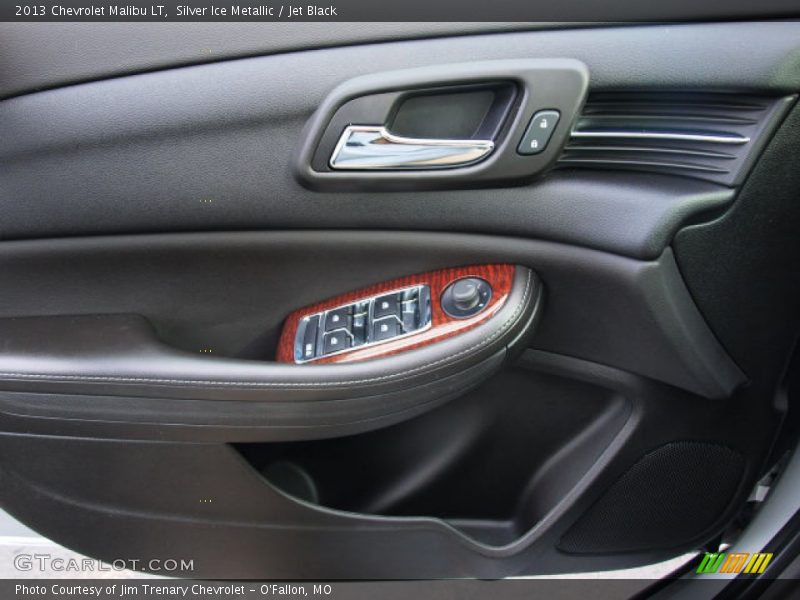 Silver Ice Metallic / Jet Black 2013 Chevrolet Malibu LT