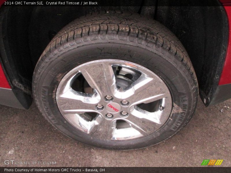Crystal Red Tintcoat / Jet Black 2014 GMC Terrain SLE
