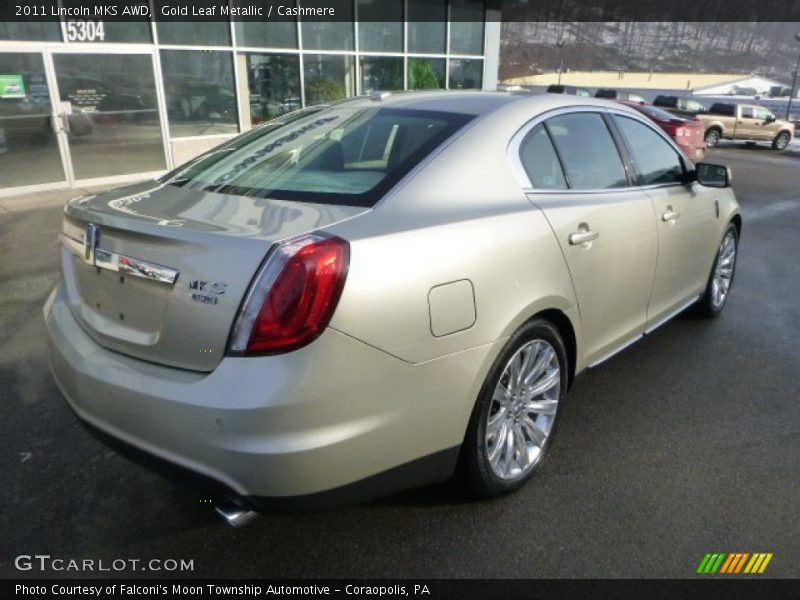 Gold Leaf Metallic / Cashmere 2011 Lincoln MKS AWD