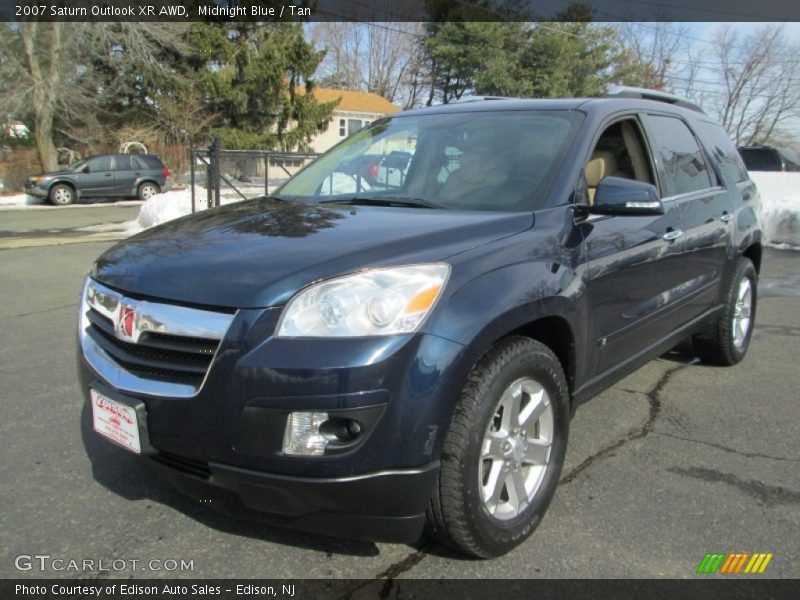 Midnight Blue / Tan 2007 Saturn Outlook XR AWD