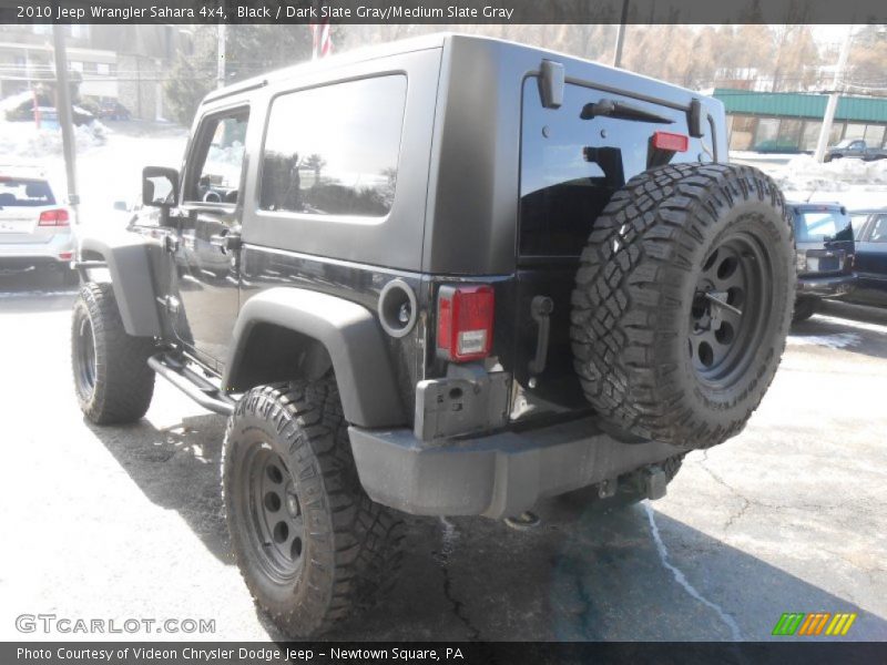 Black / Dark Slate Gray/Medium Slate Gray 2010 Jeep Wrangler Sahara 4x4