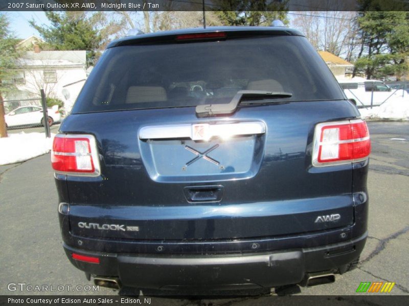 Midnight Blue / Tan 2007 Saturn Outlook XR AWD