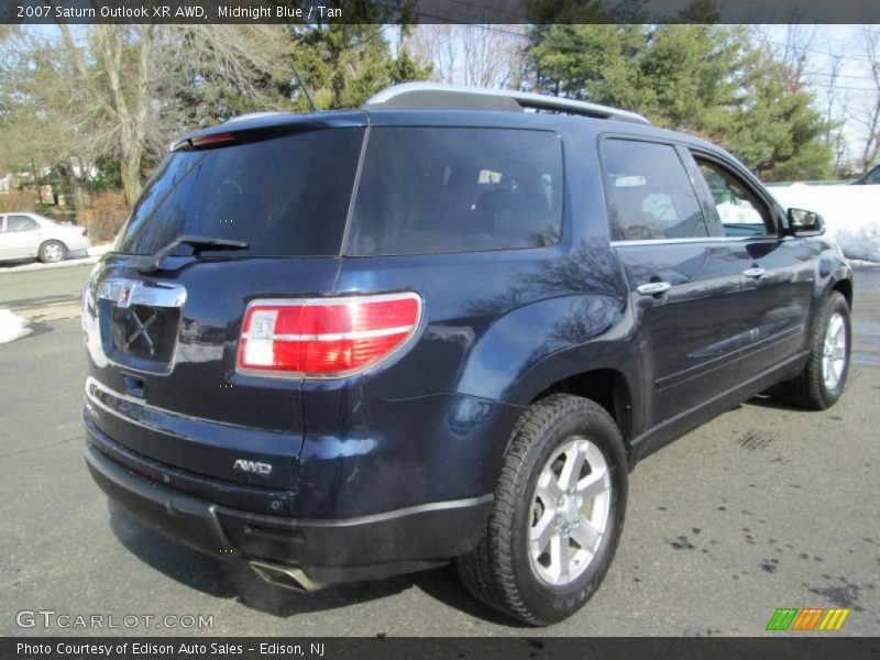 Midnight Blue / Tan 2007 Saturn Outlook XR AWD