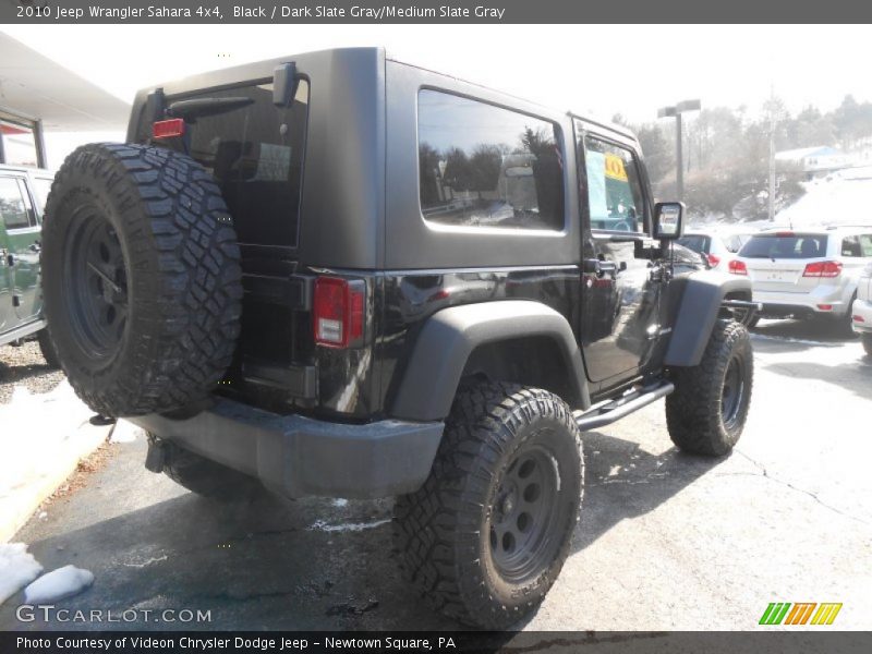 Black / Dark Slate Gray/Medium Slate Gray 2010 Jeep Wrangler Sahara 4x4