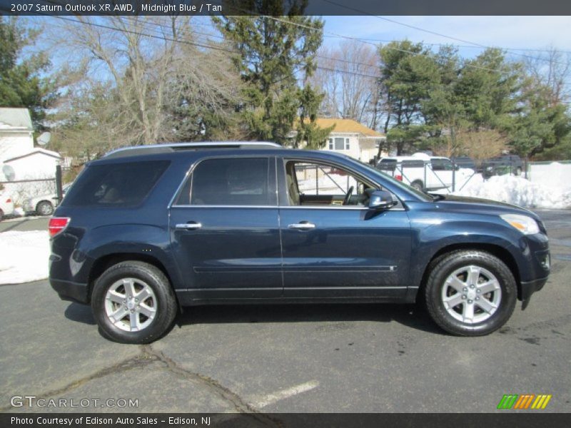 Midnight Blue / Tan 2007 Saturn Outlook XR AWD