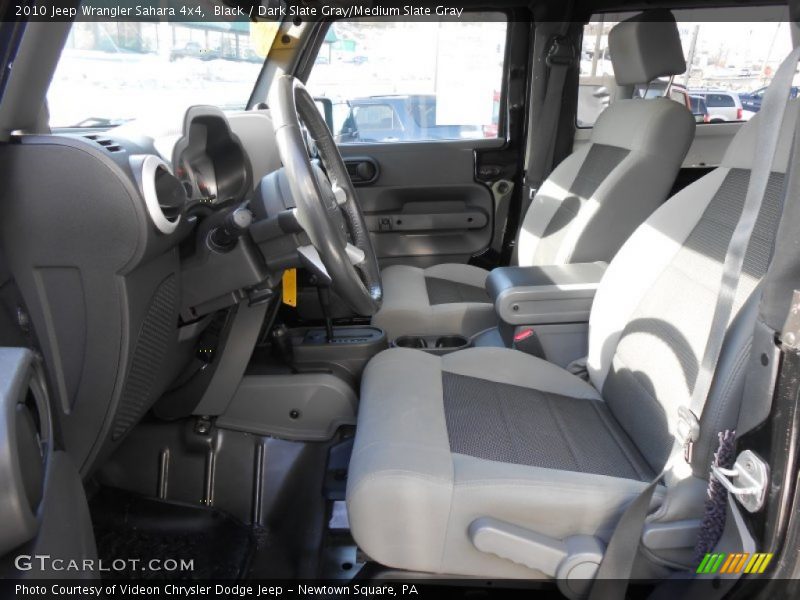 Black / Dark Slate Gray/Medium Slate Gray 2010 Jeep Wrangler Sahara 4x4