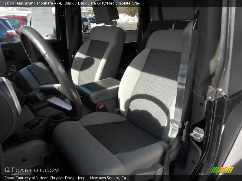 Black / Dark Slate Gray/Medium Slate Gray 2010 Jeep Wrangler Sahara 4x4
