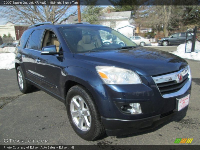 Midnight Blue / Tan 2007 Saturn Outlook XR AWD