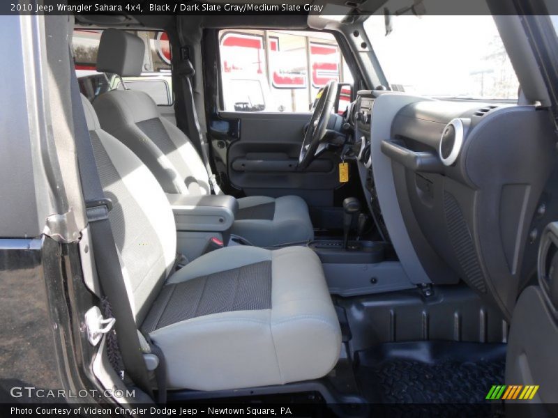 Black / Dark Slate Gray/Medium Slate Gray 2010 Jeep Wrangler Sahara 4x4