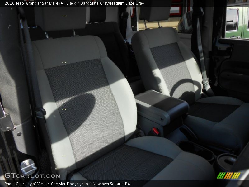 Black / Dark Slate Gray/Medium Slate Gray 2010 Jeep Wrangler Sahara 4x4