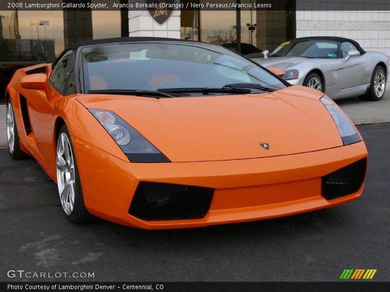 Arancio Borealis (Orange) / Nero Perseus/Arancio Leonis 2008 Lamborghini Gallardo Spyder