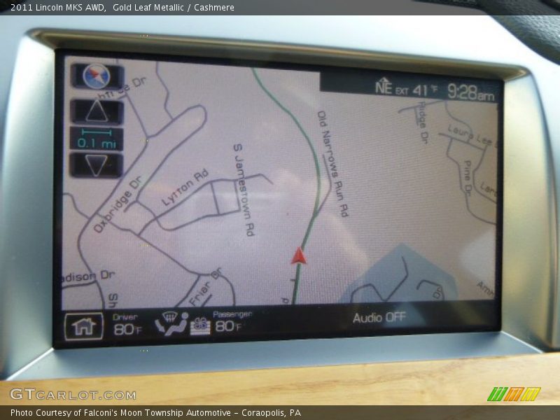 Gold Leaf Metallic / Cashmere 2011 Lincoln MKS AWD