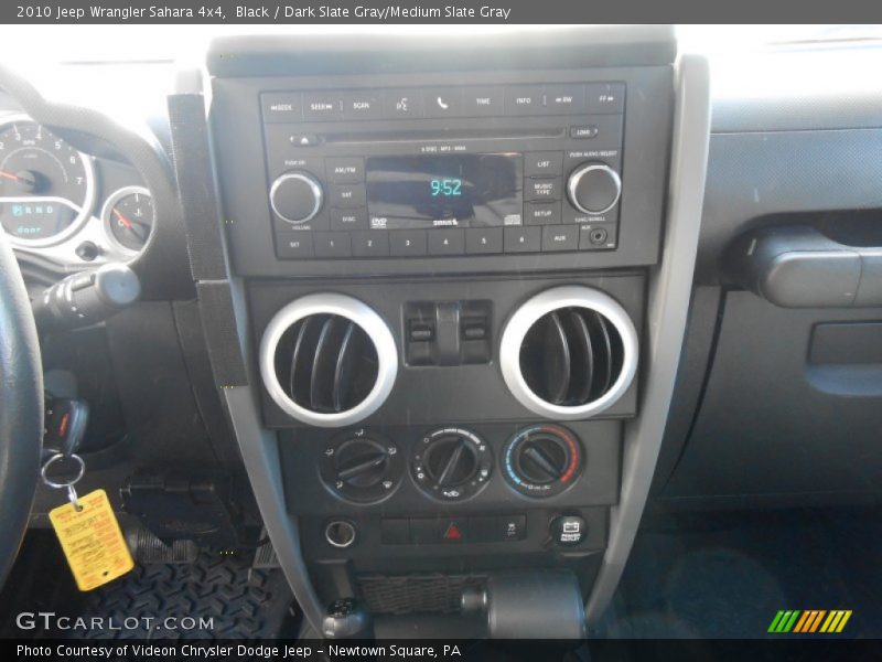 Black / Dark Slate Gray/Medium Slate Gray 2010 Jeep Wrangler Sahara 4x4