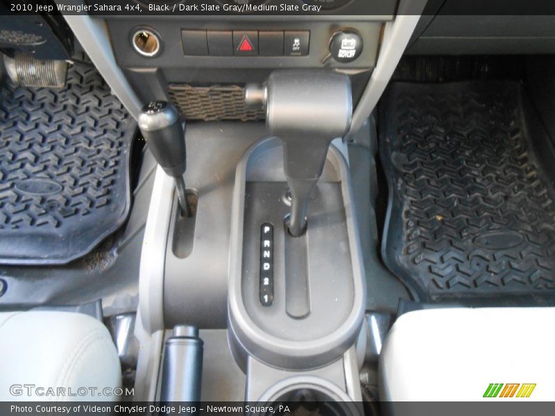 Black / Dark Slate Gray/Medium Slate Gray 2010 Jeep Wrangler Sahara 4x4