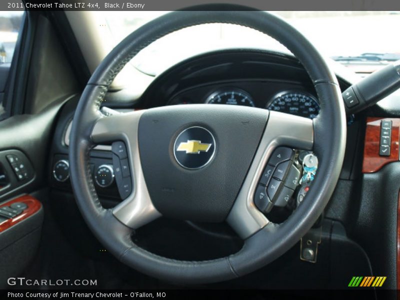 Black / Ebony 2011 Chevrolet Tahoe LTZ 4x4