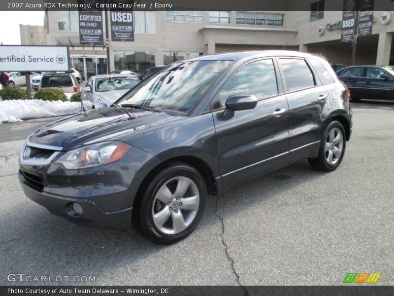 Carbon Gray Pearl / Ebony 2007 Acura RDX Technology
