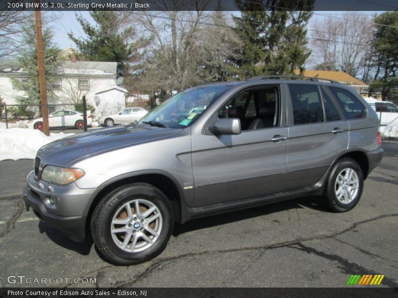 Sterling Grey Metallic / Black 2004 BMW X5 3.0i