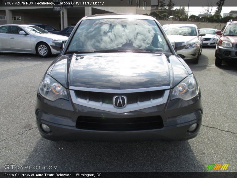 Carbon Gray Pearl / Ebony 2007 Acura RDX Technology