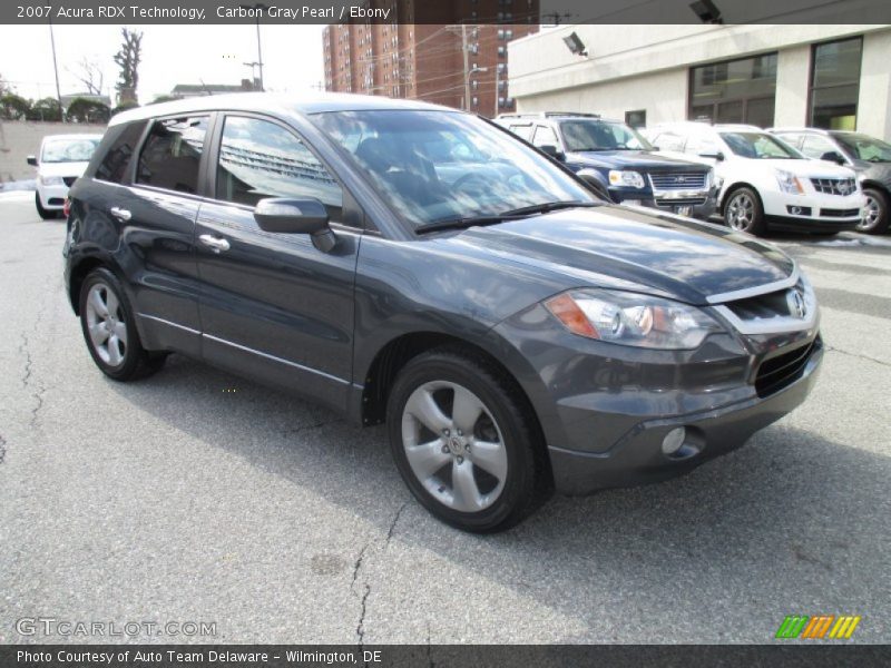Carbon Gray Pearl / Ebony 2007 Acura RDX Technology