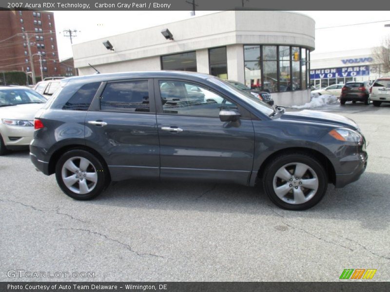 Carbon Gray Pearl / Ebony 2007 Acura RDX Technology