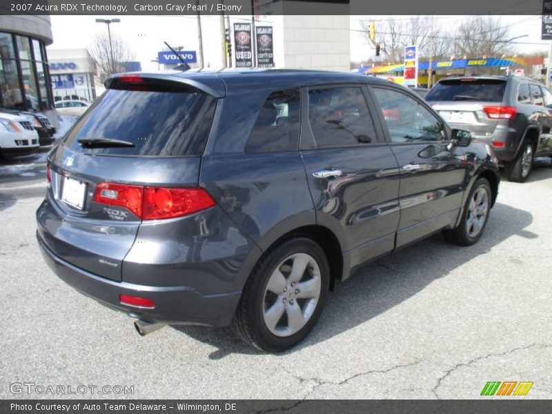 Carbon Gray Pearl / Ebony 2007 Acura RDX Technology