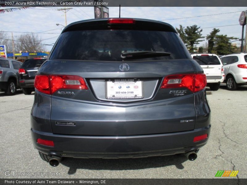 Carbon Gray Pearl / Ebony 2007 Acura RDX Technology