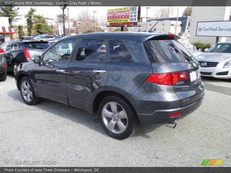 Carbon Gray Pearl / Ebony 2007 Acura RDX Technology