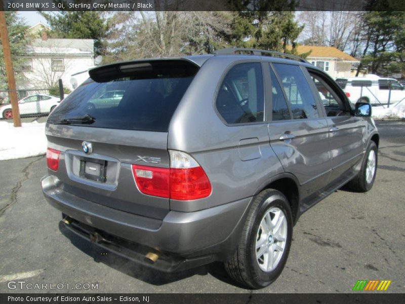 Sterling Grey Metallic / Black 2004 BMW X5 3.0i