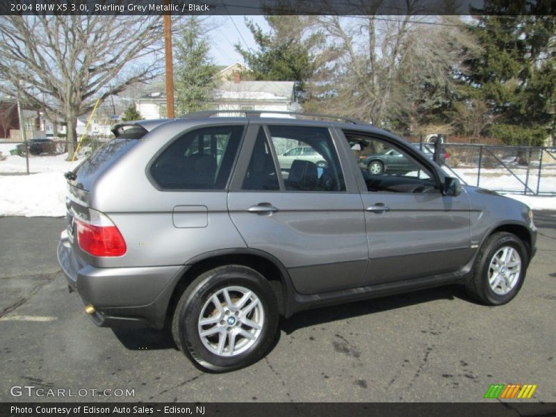 Sterling Grey Metallic / Black 2004 BMW X5 3.0i