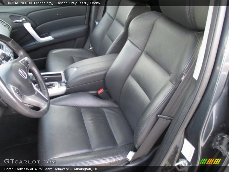 Carbon Gray Pearl / Ebony 2007 Acura RDX Technology