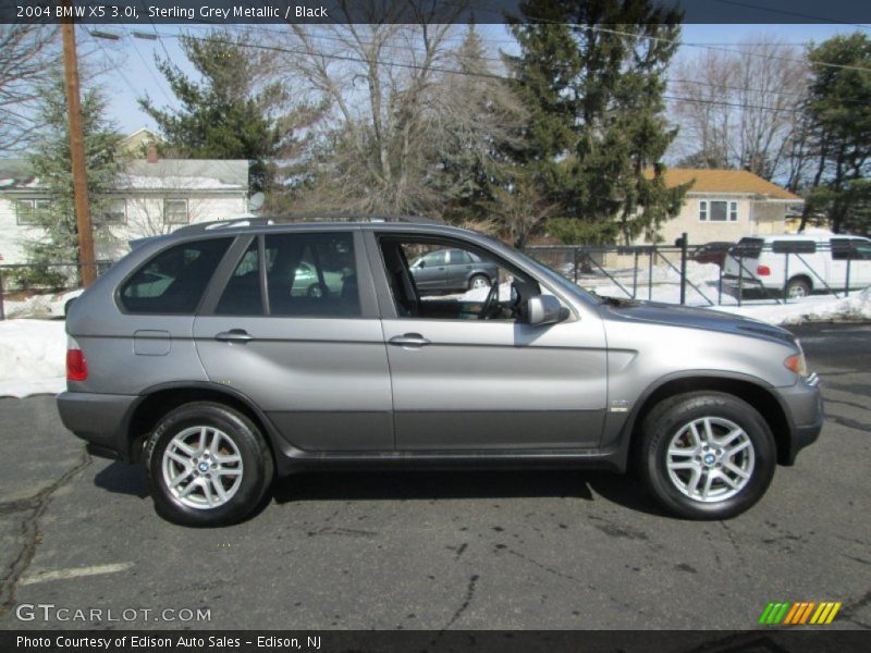 Sterling Grey Metallic / Black 2004 BMW X5 3.0i