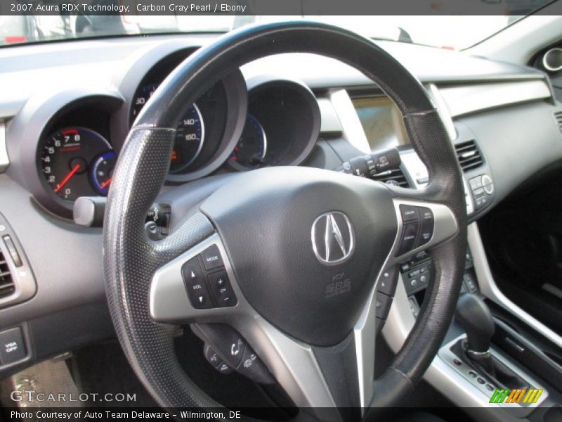 Carbon Gray Pearl / Ebony 2007 Acura RDX Technology