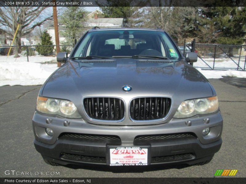 Sterling Grey Metallic / Black 2004 BMW X5 3.0i