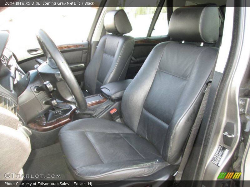 Sterling Grey Metallic / Black 2004 BMW X5 3.0i
