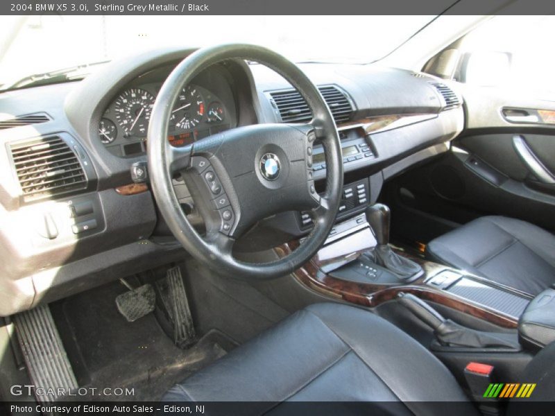 Sterling Grey Metallic / Black 2004 BMW X5 3.0i