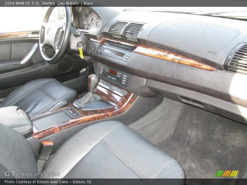 Sterling Grey Metallic / Black 2004 BMW X5 3.0i