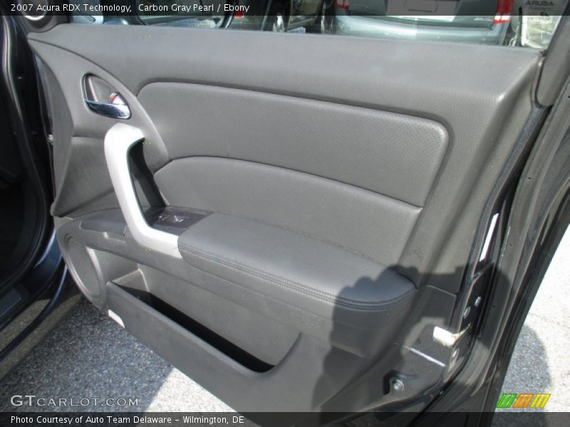 Carbon Gray Pearl / Ebony 2007 Acura RDX Technology
