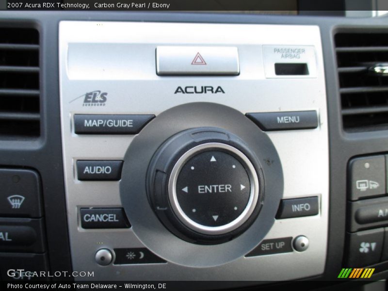 Carbon Gray Pearl / Ebony 2007 Acura RDX Technology