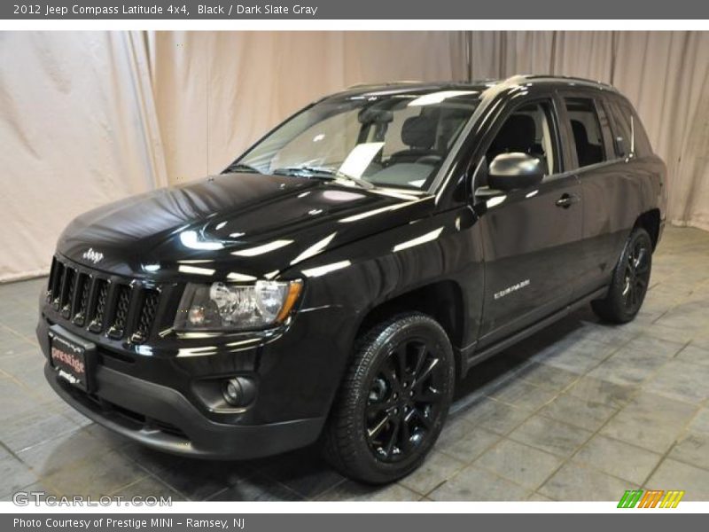 Black / Dark Slate Gray 2012 Jeep Compass Latitude 4x4