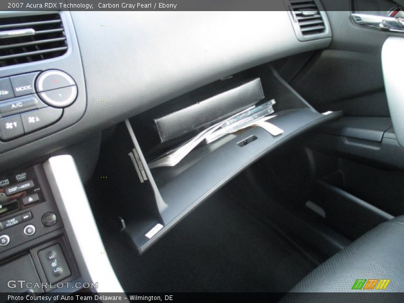 Carbon Gray Pearl / Ebony 2007 Acura RDX Technology
