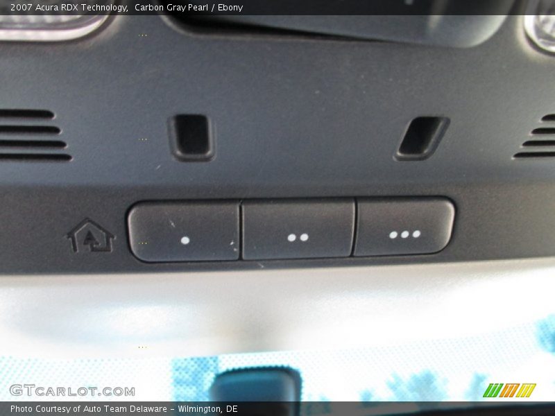 Carbon Gray Pearl / Ebony 2007 Acura RDX Technology