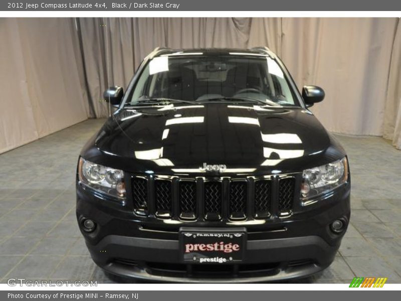 Black / Dark Slate Gray 2012 Jeep Compass Latitude 4x4