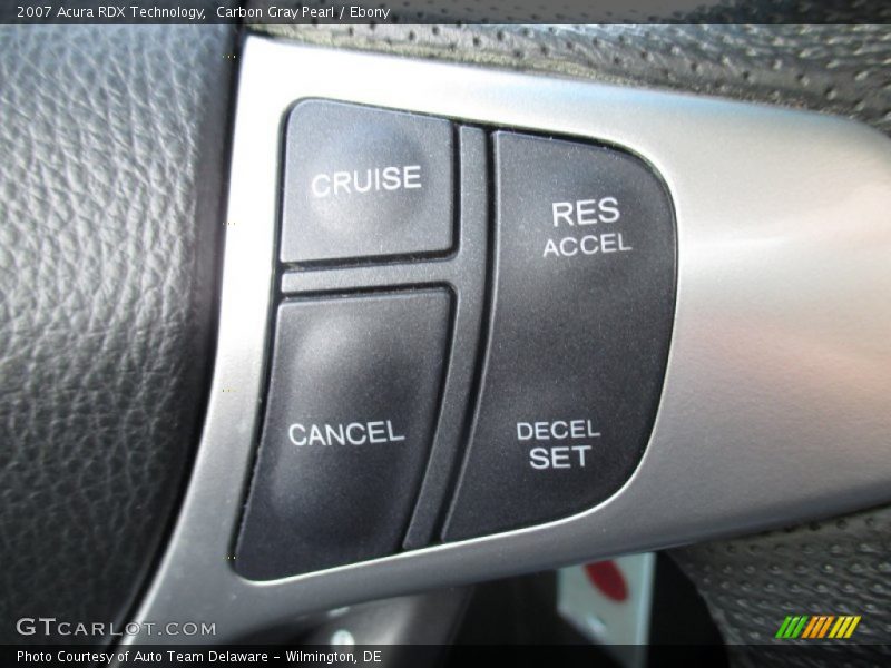 Carbon Gray Pearl / Ebony 2007 Acura RDX Technology