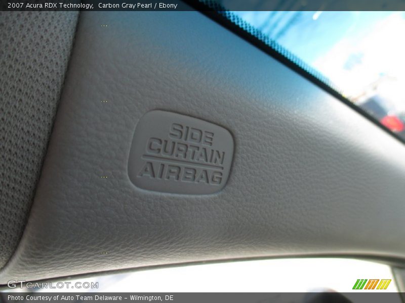 Carbon Gray Pearl / Ebony 2007 Acura RDX Technology