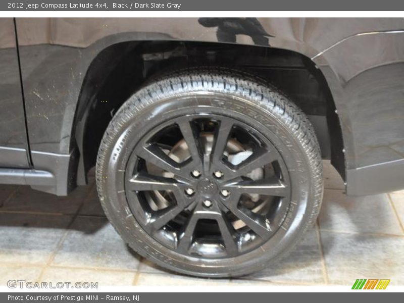 Black / Dark Slate Gray 2012 Jeep Compass Latitude 4x4
