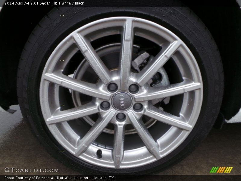 Ibis White / Black 2014 Audi A4 2.0T Sedan