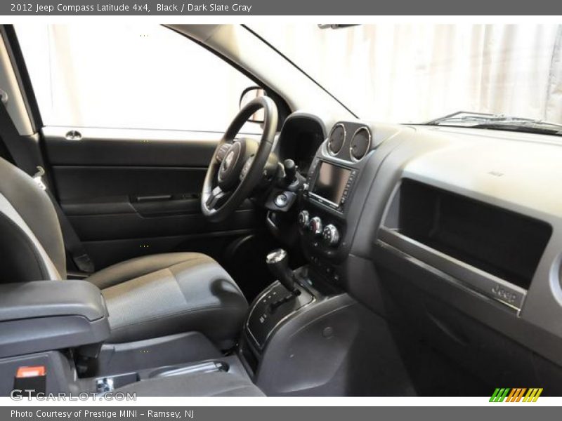 Black / Dark Slate Gray 2012 Jeep Compass Latitude 4x4