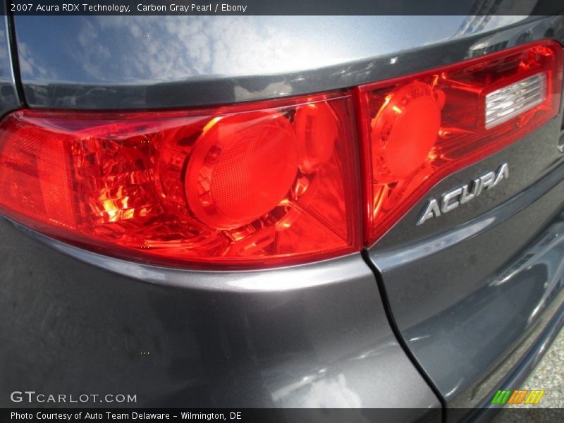 Carbon Gray Pearl / Ebony 2007 Acura RDX Technology