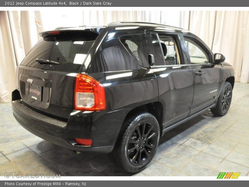 Black / Dark Slate Gray 2012 Jeep Compass Latitude 4x4